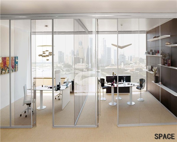 兴义移门玻璃隔断案例
